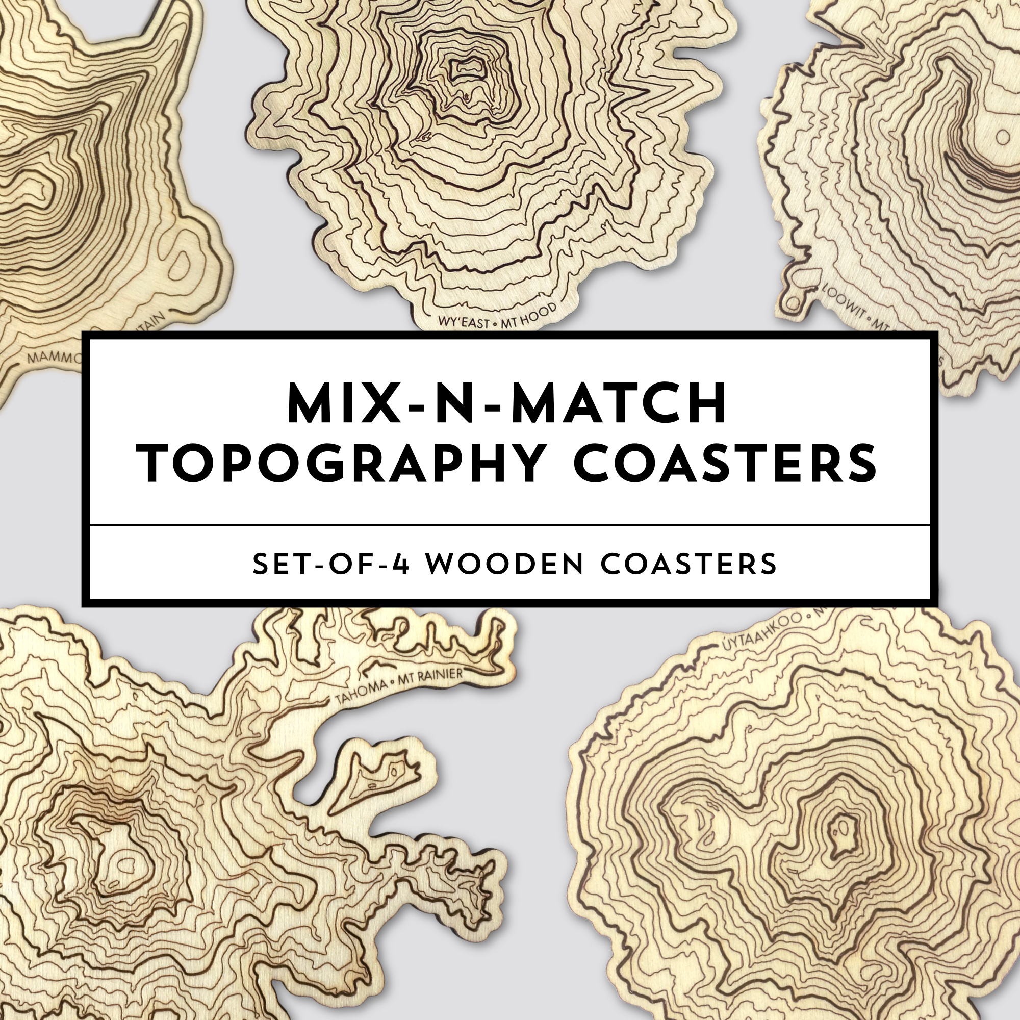 Coaster Set of 4 - Mixed Patterns in Cobalt - FLM Ceramics and Tile Coaster Set of 4 - Mixed Patterns in Cobalt - FLM Ceramics and Tile