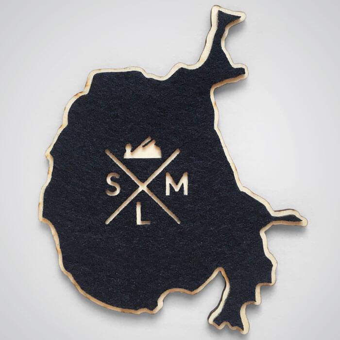 Mt Baker Coaster - Single Housewares Design by SML