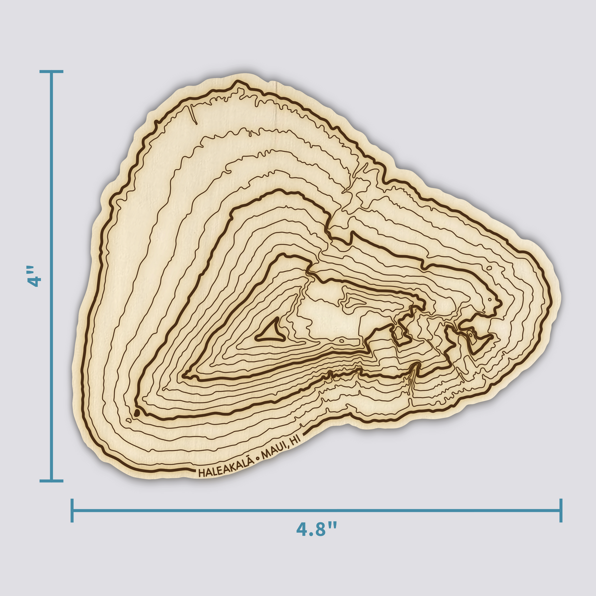 Colcano Coaster Layout Haleakalā Coaster | Wood Coaster Topography Map | Hawaiian Volcano ...