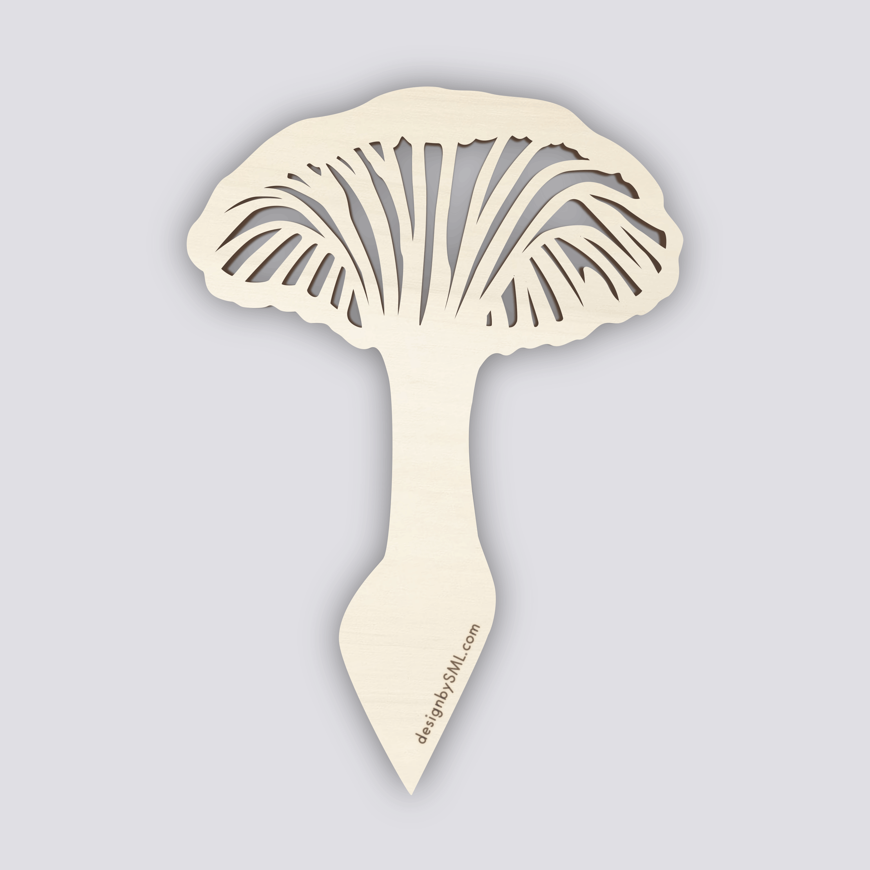 Chanterelle Mushroom Plant Stake