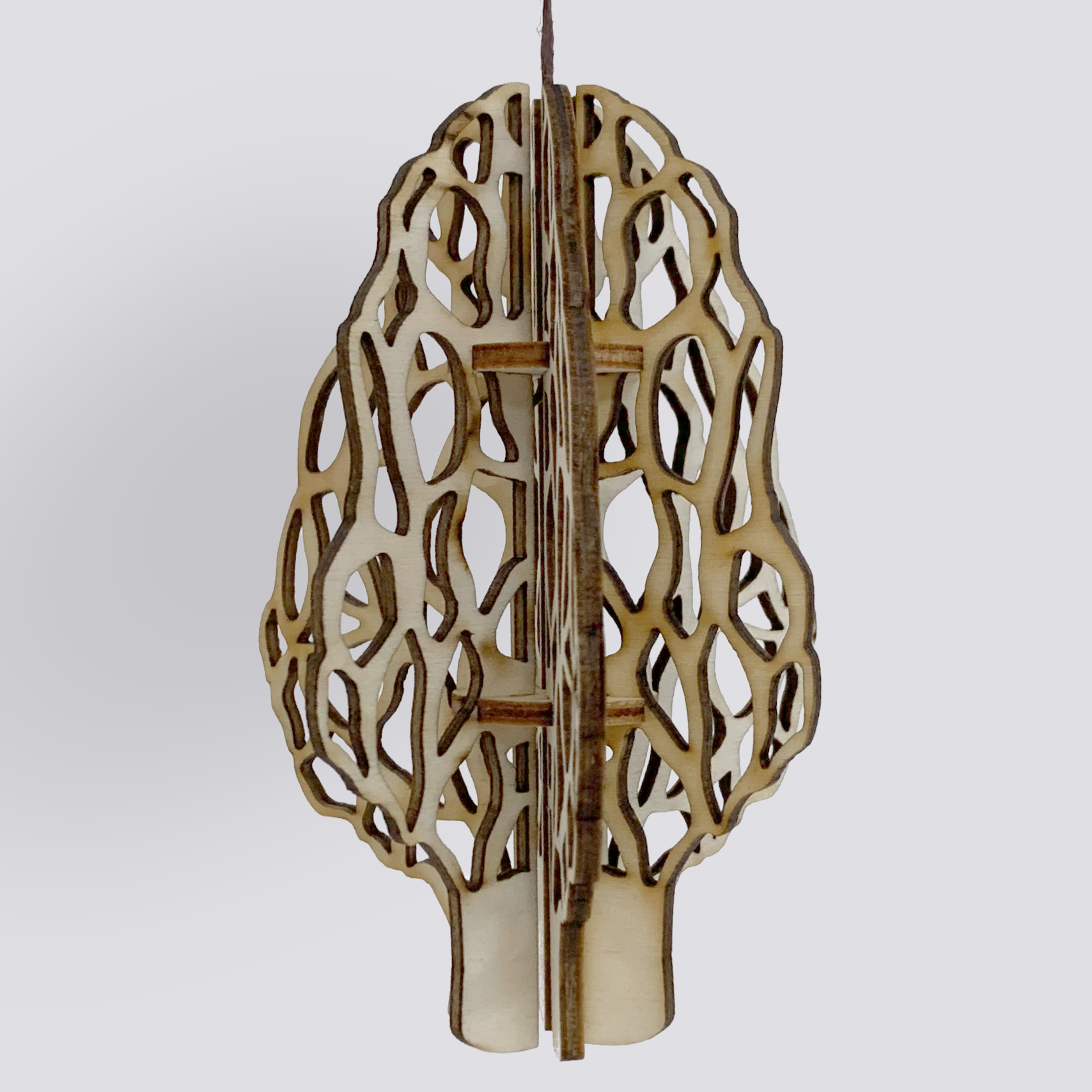 Morel Mushroom Ornament