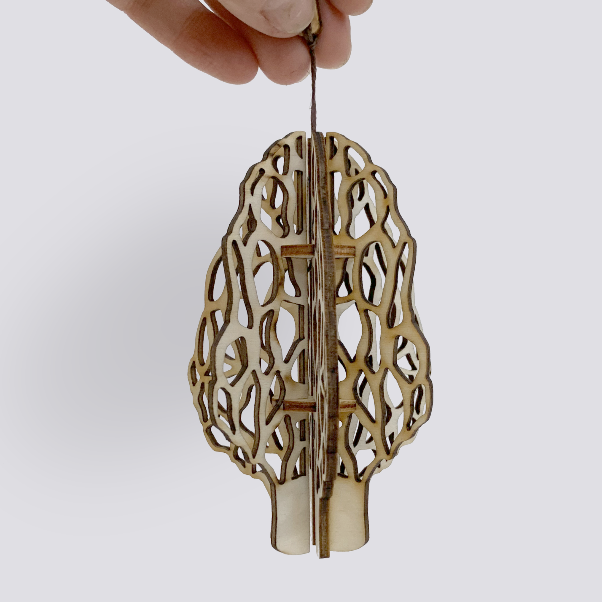 Morel Mushroom Ornament