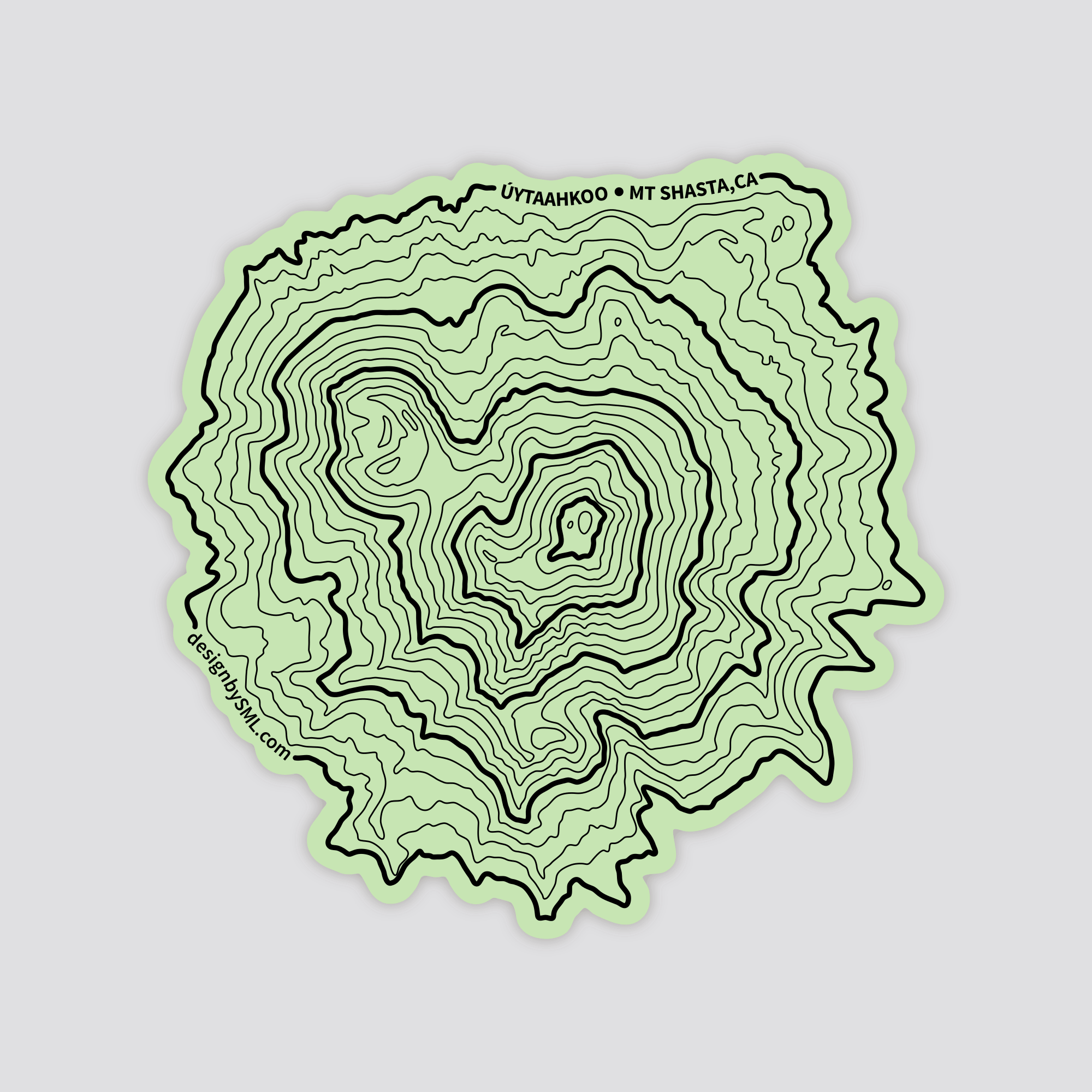 Colcano Coaster Layout Mount Shasta (CA) – SML | Simple Modern Living